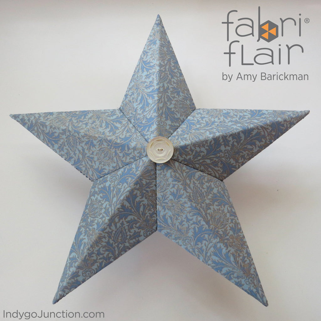 Tree Topper Ornament Fabriflair Pattern Indygojunction