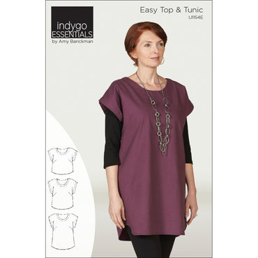 Indygo Essentials - Easy Top & Tunic Pattern