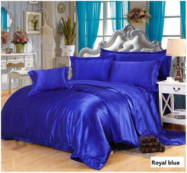 royal blue comforter set queen walmart