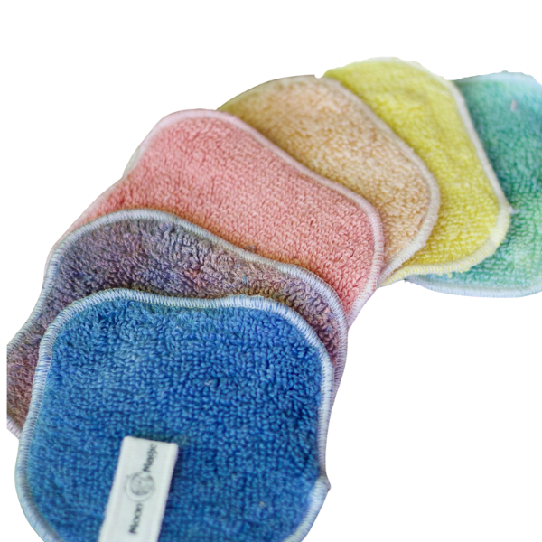 Image of Rainbow Herbal Face Cloth Set