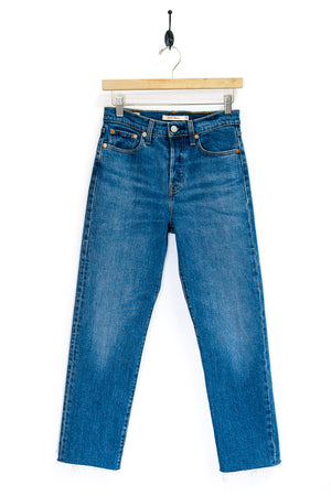 levi's wedgie straight jeans love triangle