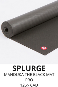 the black mat pro yoga mat manduka