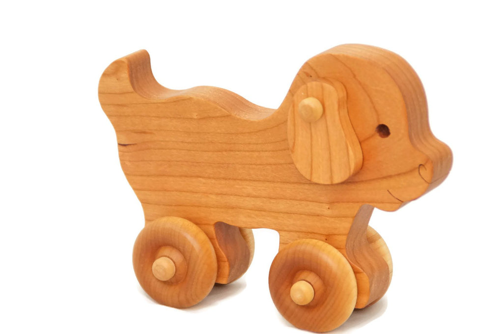 the wooden toy