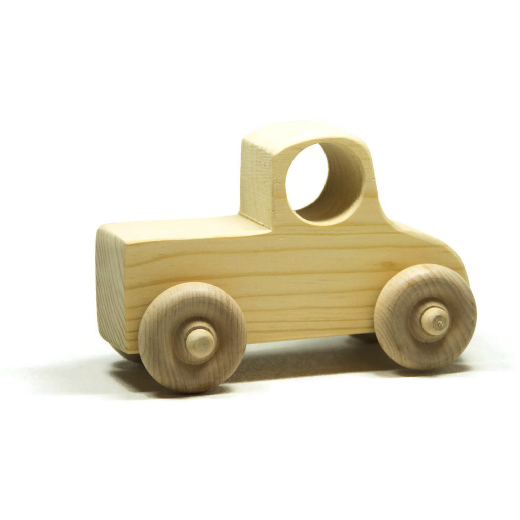 toy wooden trucks