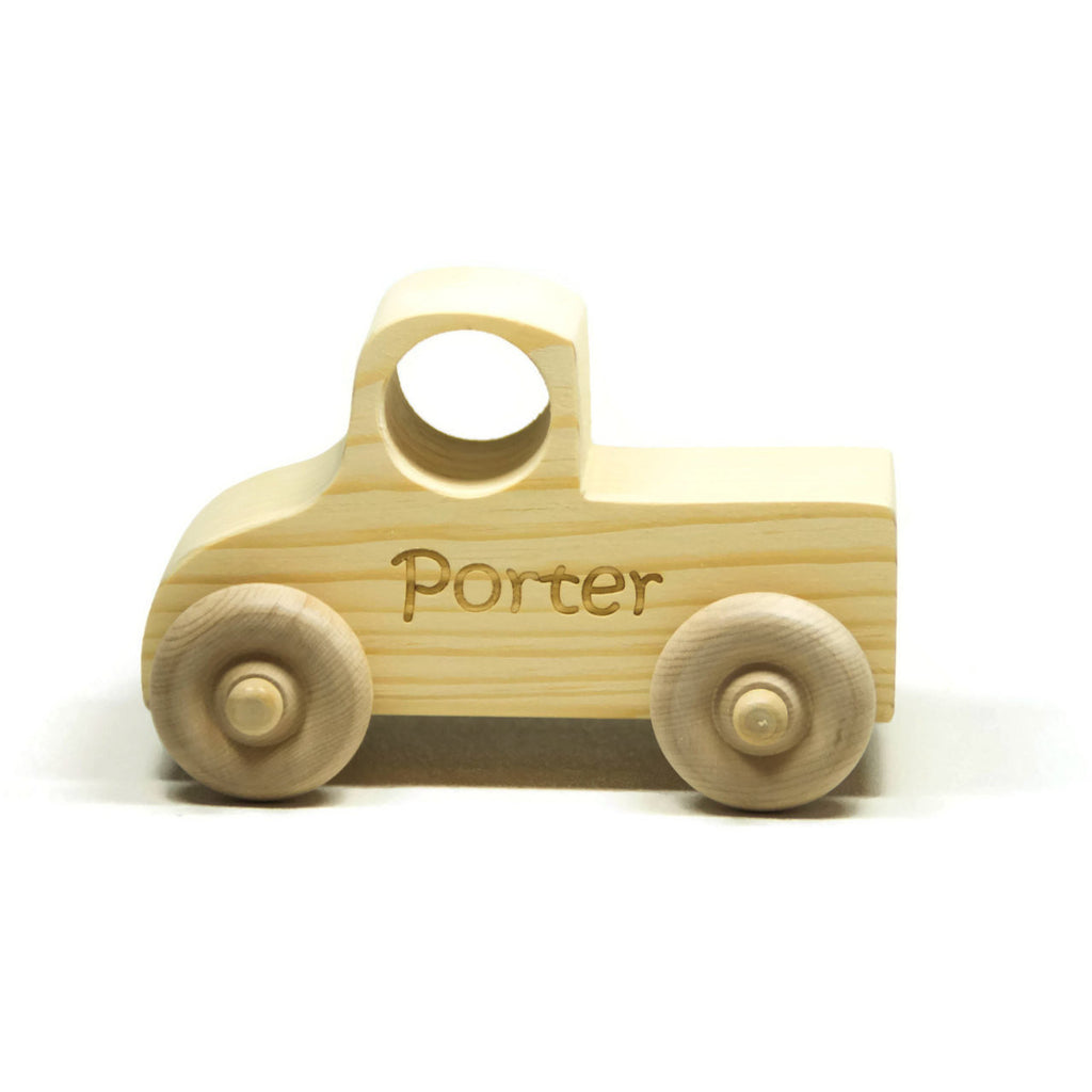 little wooden cars