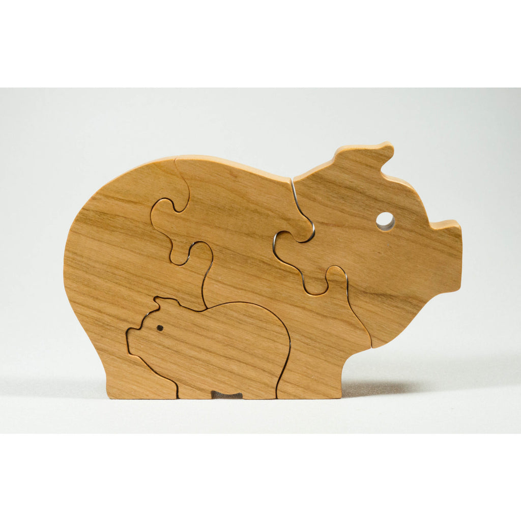 wooden animal puzzles