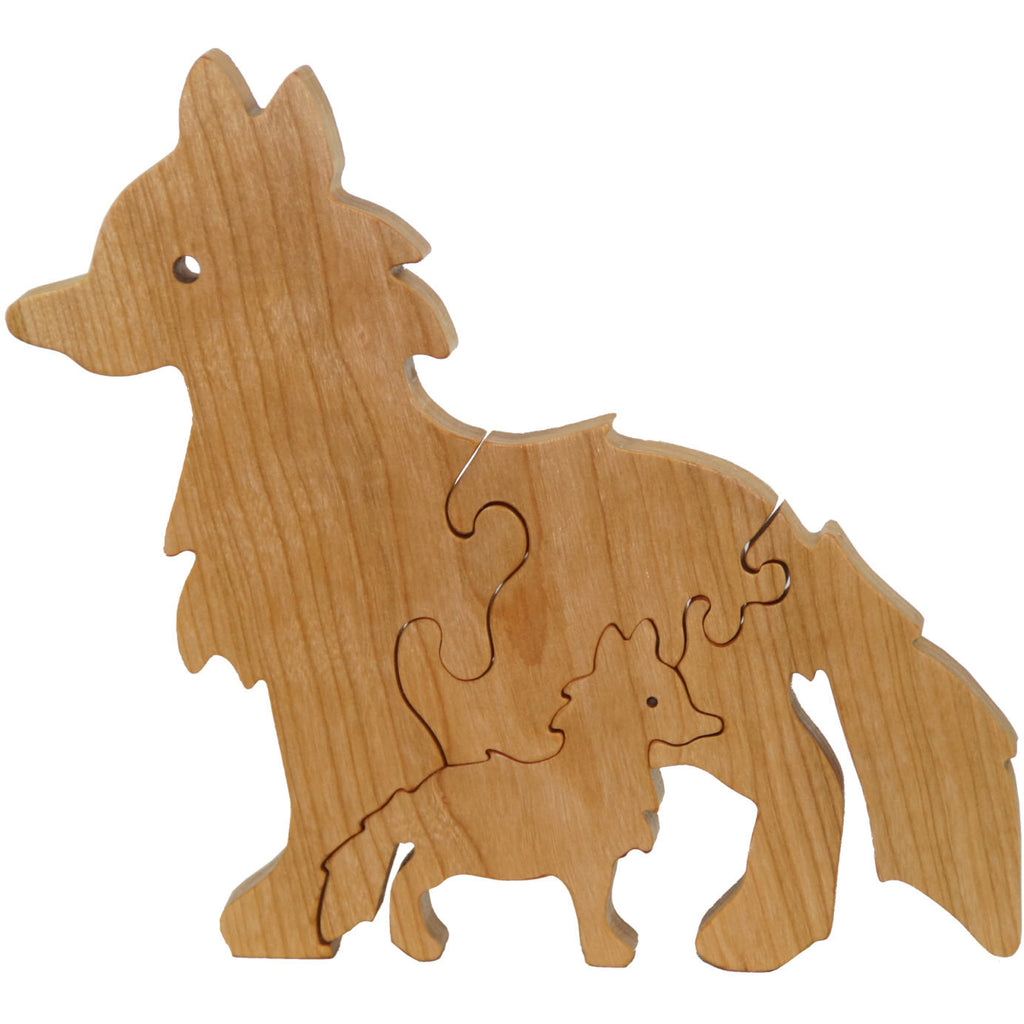 wooden animal puzzle