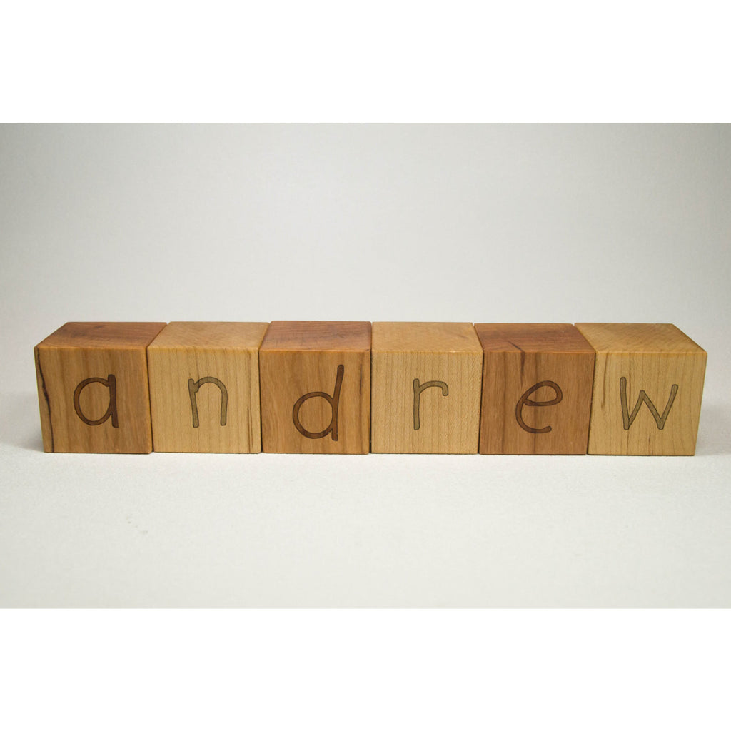 personalized wooden blocks