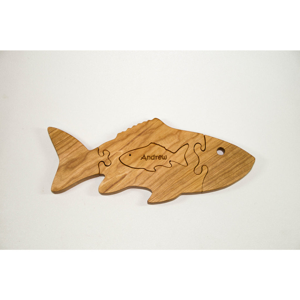 wooden fish toy