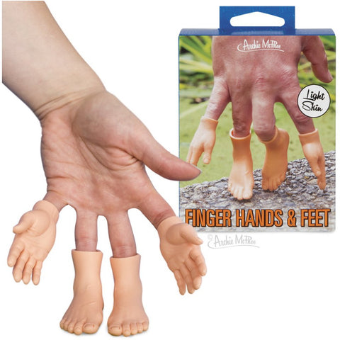 Hand & Foot Finger Puppets Set - Light