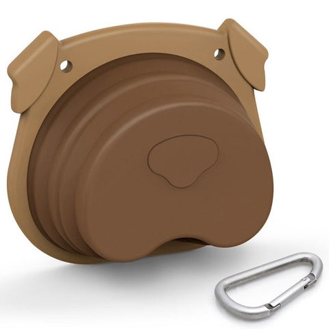 Collapsible dog bowl