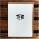 Someone In Toronto Misses You Card by Sapling Press