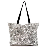 Toronto Lines Canvas Tote Bag