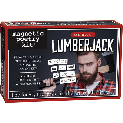 Urban Lumberjack Magnetic Poetry