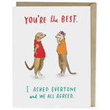 You're The Best Card