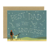 Best Dad In The Universe Card