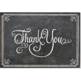 Boxed Thank You Cards: Chalkboard