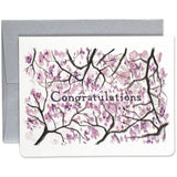 Cherry Blossom Congrats Card