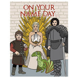 On Your Name Day Birthday Card