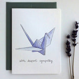 Paper Crane Card