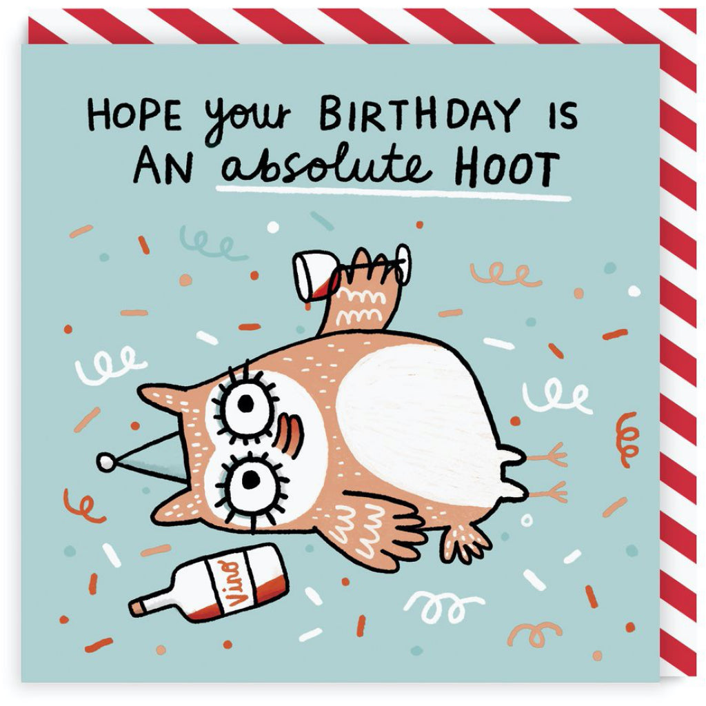 Hope Your Birthday Is A Hoot Card by Ohh Deer – Canada
