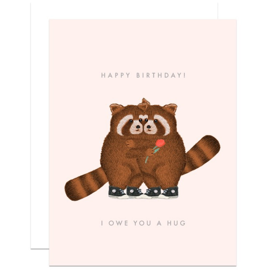 I Owe You A Hug Birthday Card by Dear Hancock – Canada