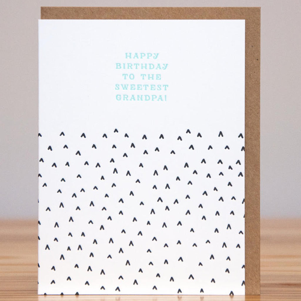 Download Sweetest Grandpa Birthday Card By Huckleberry Letterpress Canada