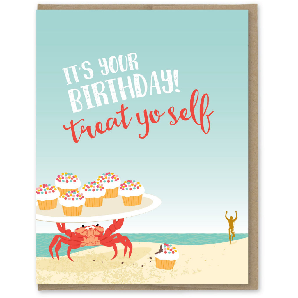 It's o-FISH-ial Birthday Card  Paper Wolf Design – Outer Layer