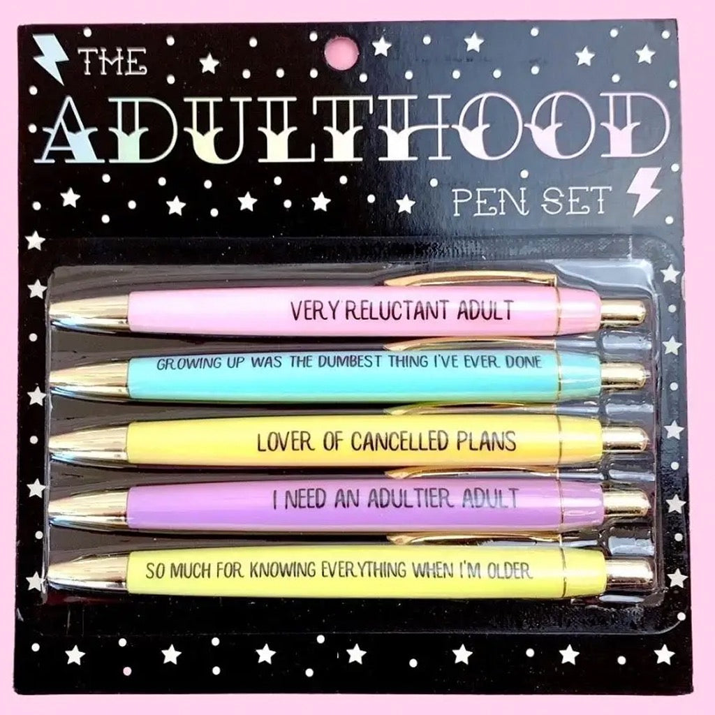Fresh out of F*s Pen Set (funny, sweary, office, gift) – Shophavenwood