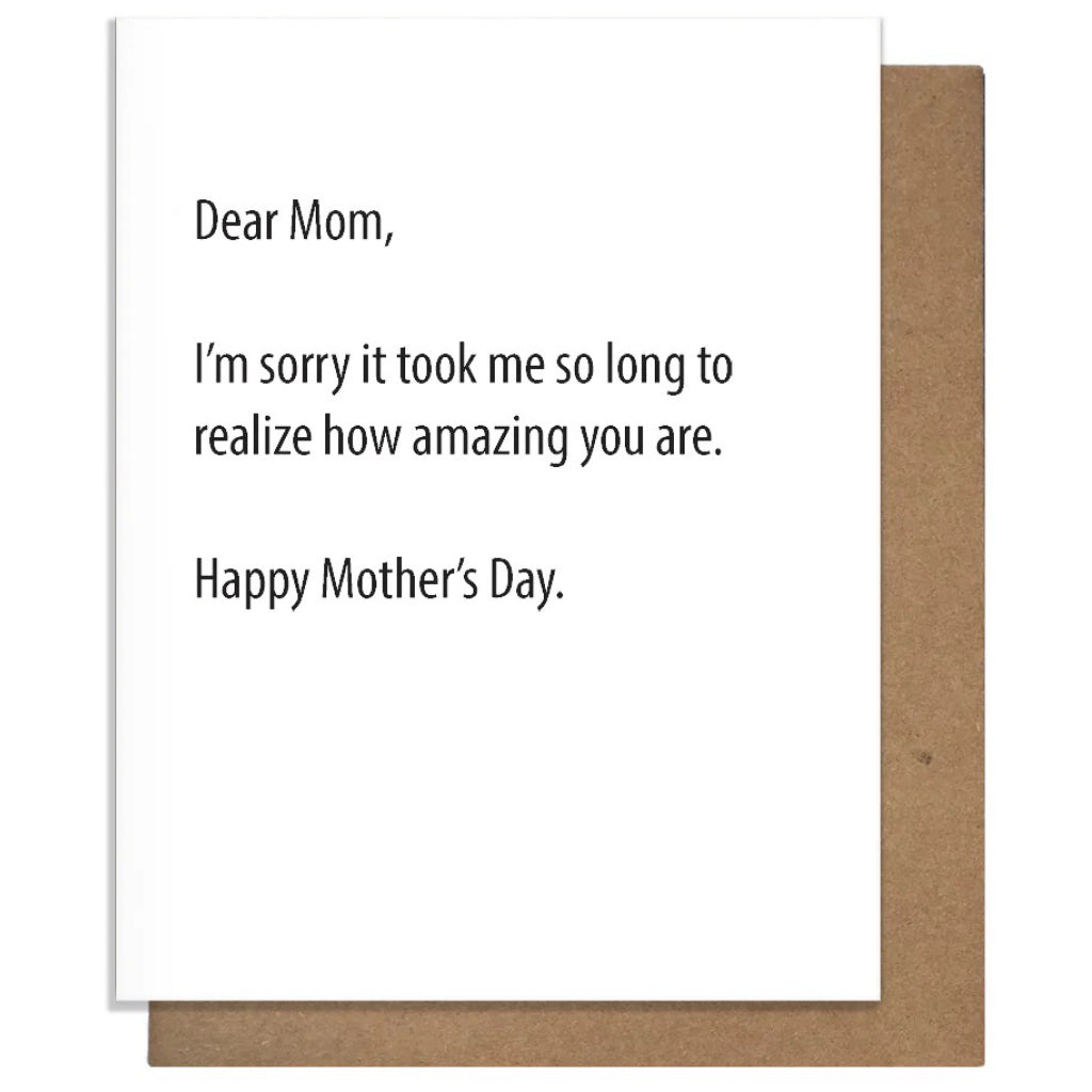 Awkward Mother's Day Card by Emily McDowell & Friends – Outer Layer