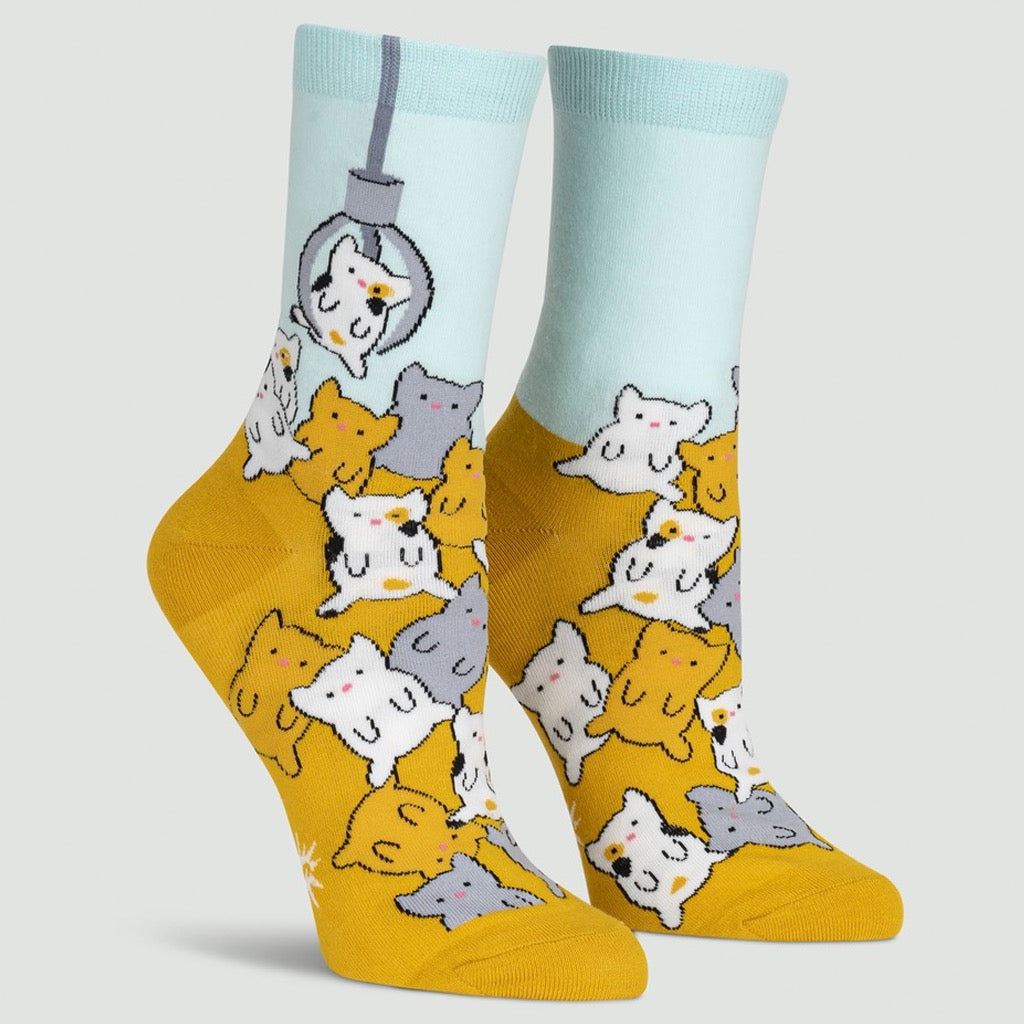 Mellow Mushrooms Women's Crew Socks