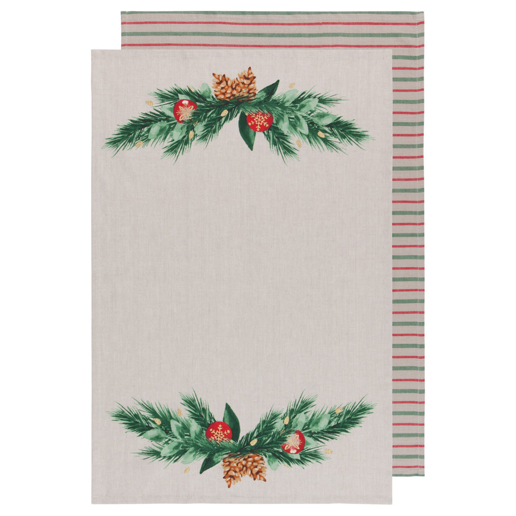 Happy Holidays Winter Gnome – Kitchen Tea Towel