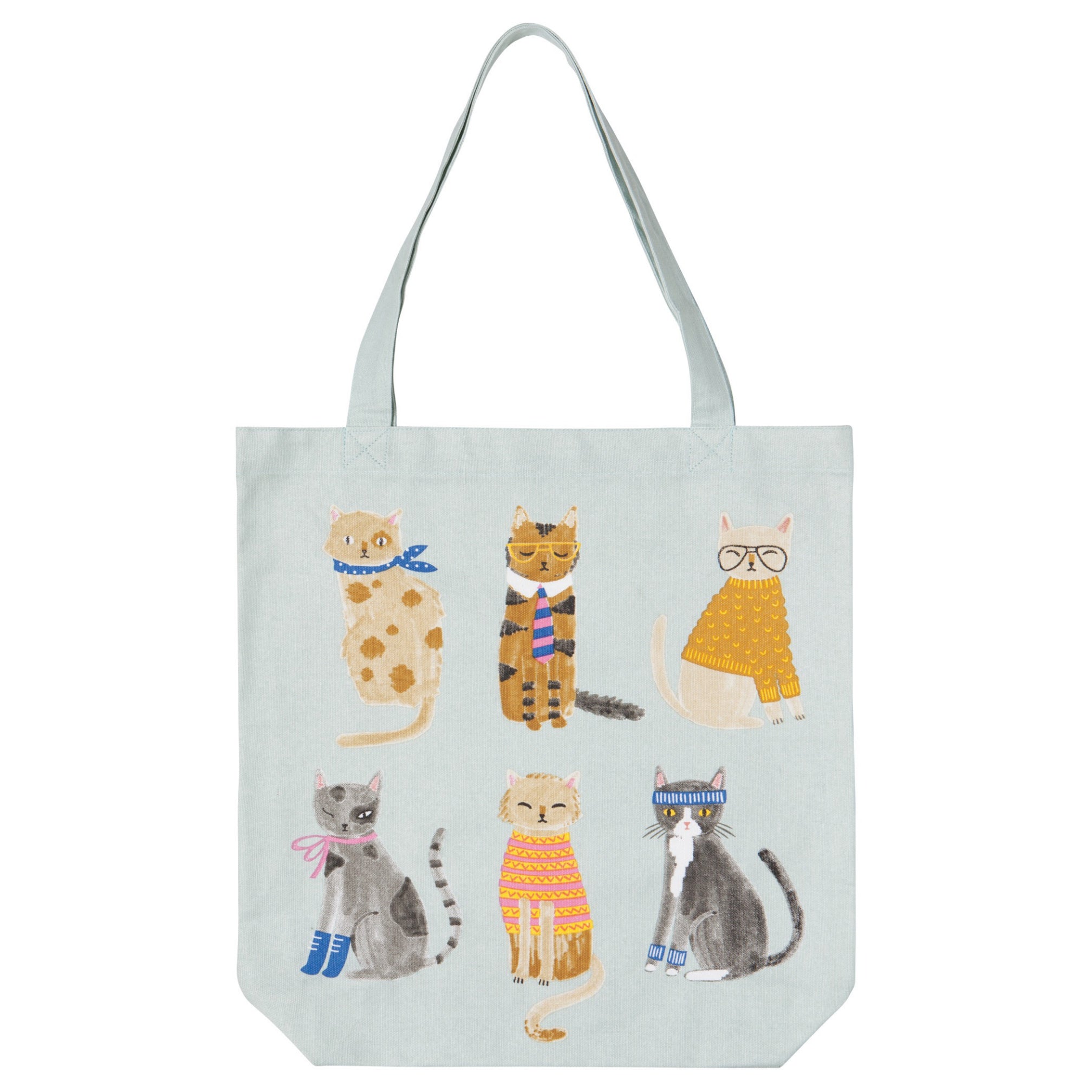 Feline Fine Everyday Tote Bag | Danica – Outer Layer