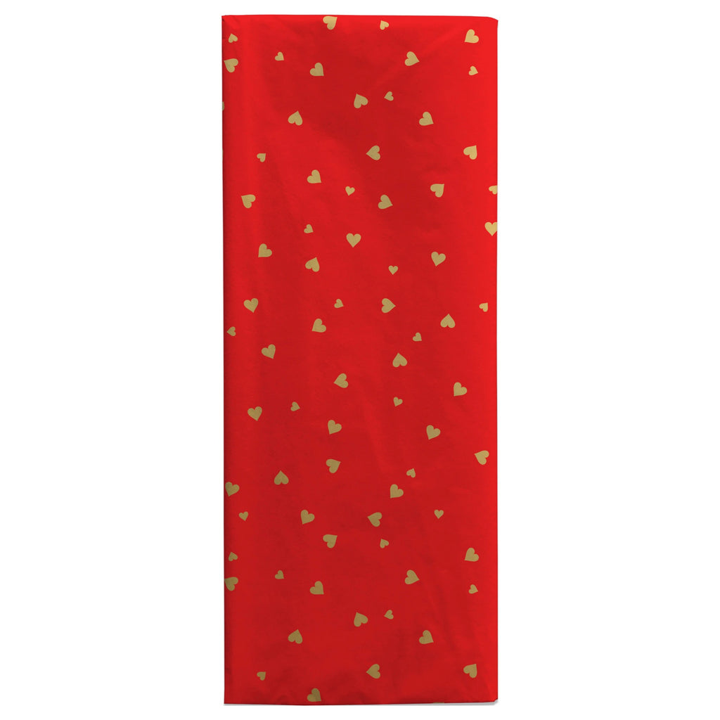 Christmas Wrapping Paper Marbleized Red Jillson & Roberts