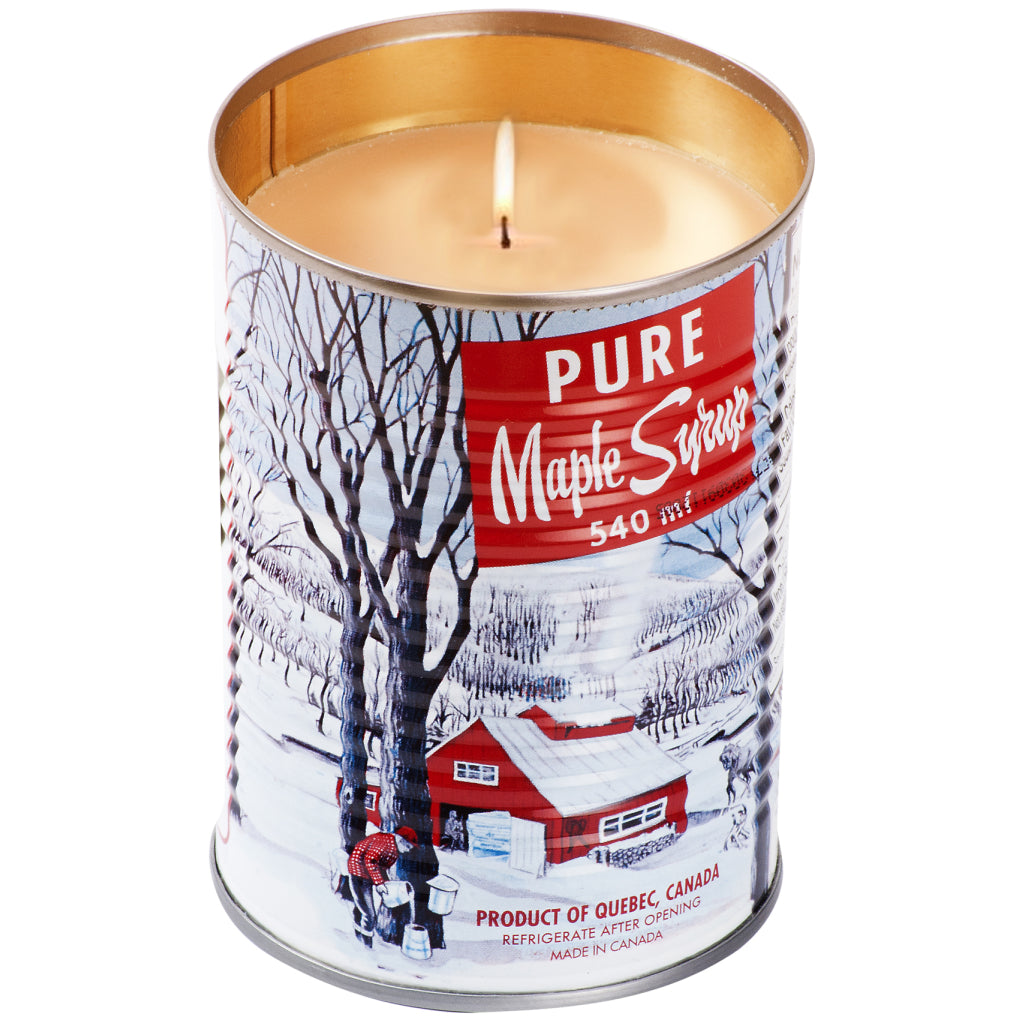 maple syrup candle