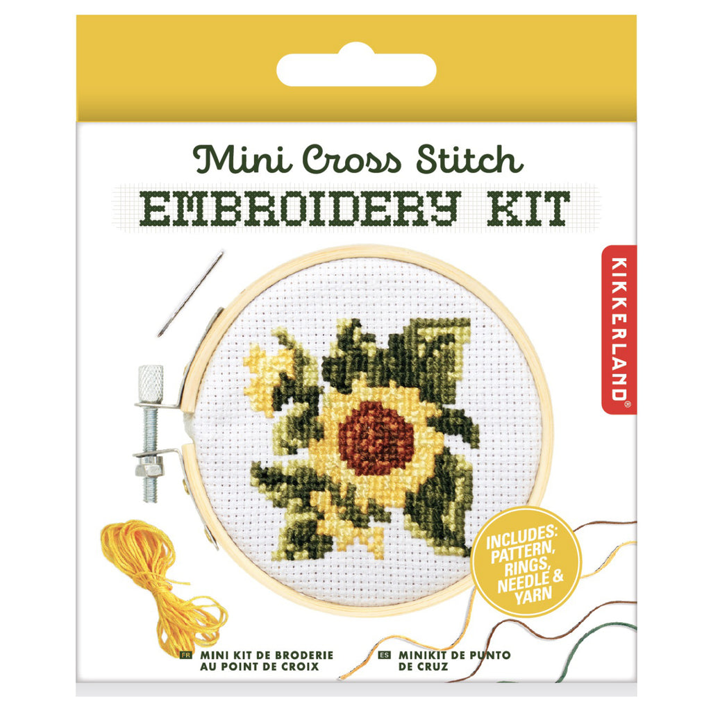 Plant Life Modern Counted Cross Stitch Kit – Spot Colors