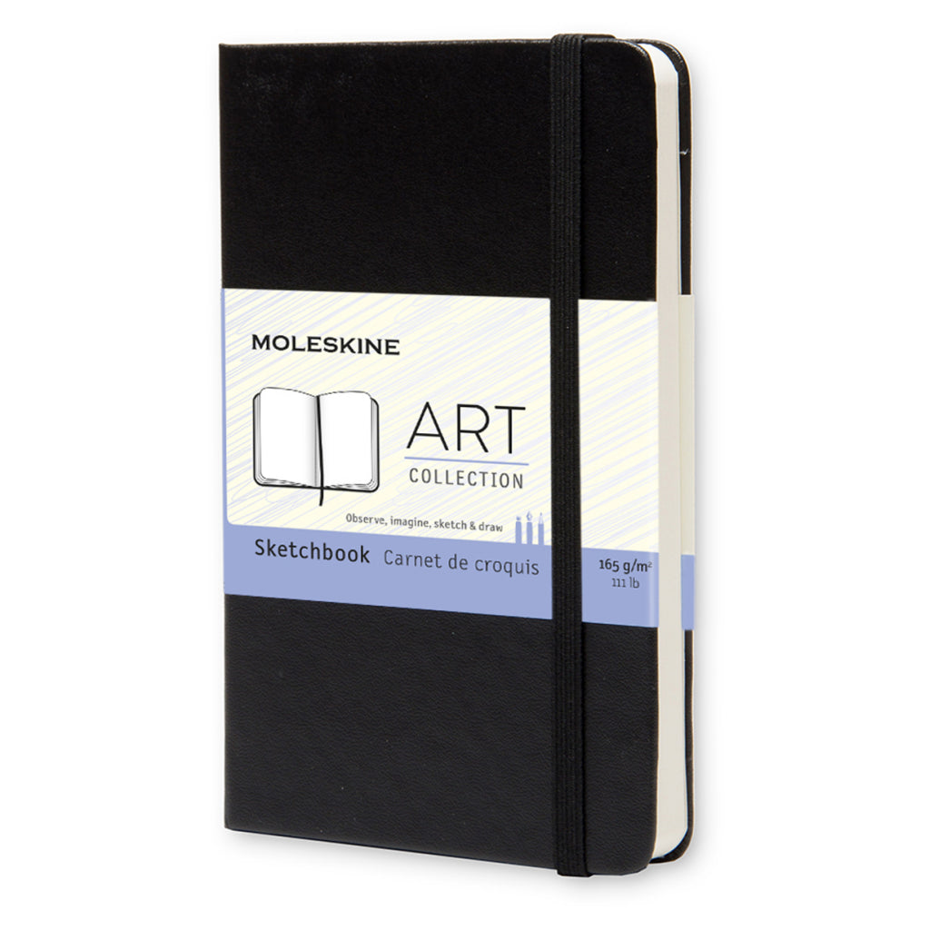 Moleskine Art Plus Sketch Album, Square, Black, Soft Cover (7.5 X 7.5)
