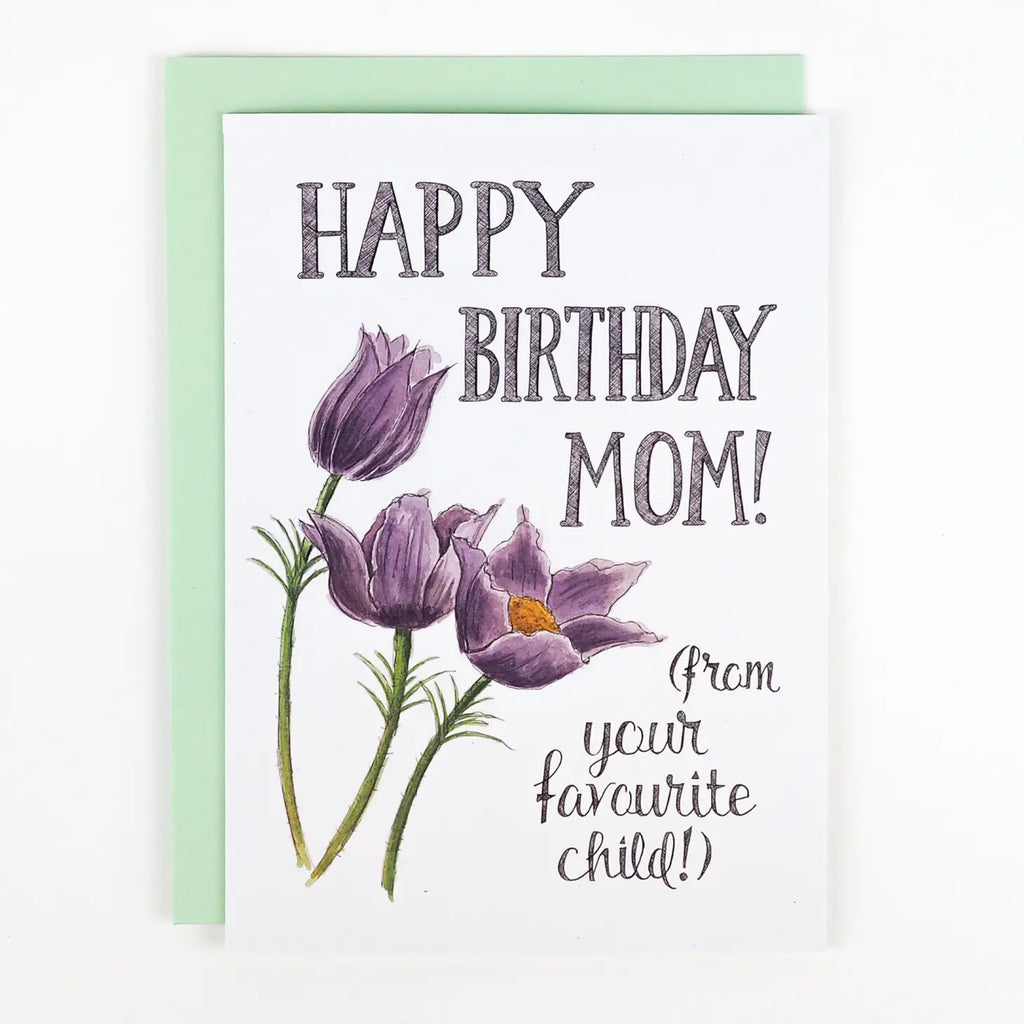 Happy Birthday Mom Card – Debbie Draws Funny