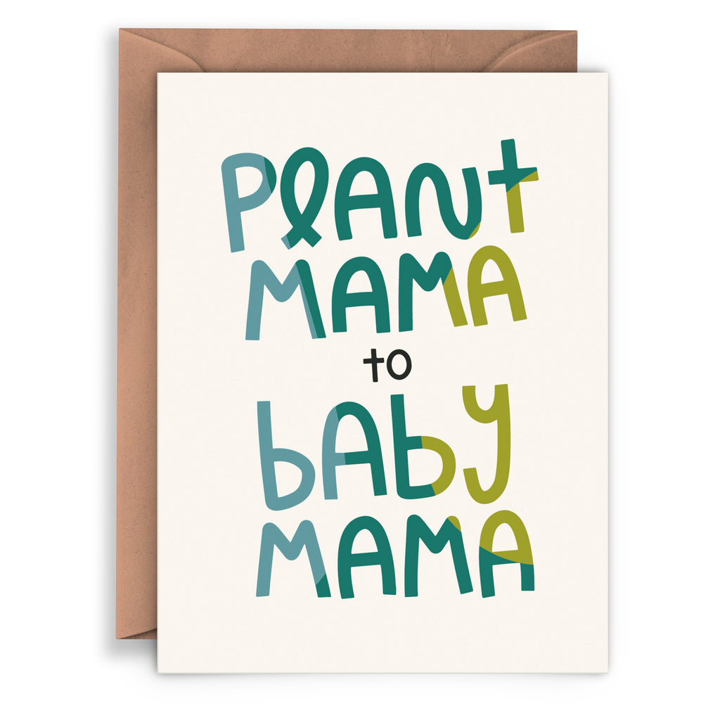 Yeah Baby Card  Halfpenny Postage – Outer Layer