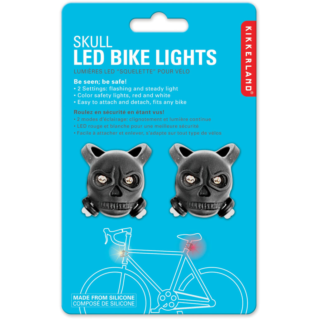 skull bike light