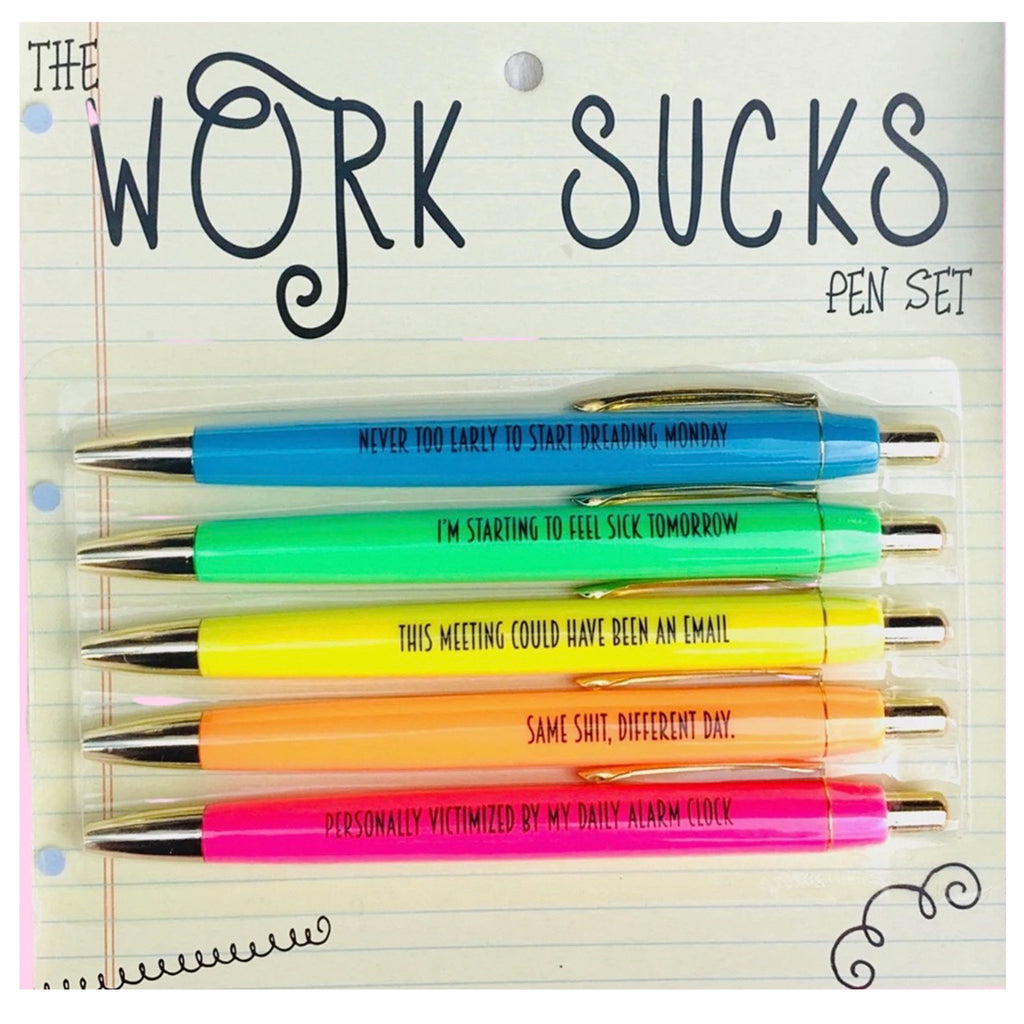 Fresh Out of Give A Fuck Pen Funny Pens Motivational Writing Tools Office  Supplies Coworker Gifts Stocking Stuffer 