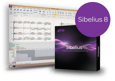 Sibelius 8 Music Notation Programme