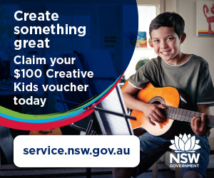 Engadine Music is a Creative Kids NSW Registered Provider