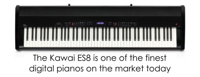 The Kawai ES8 is one of the finest digital pianos on the market today