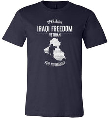Operation Iraqi Freedom "FOB Normandy" - Men's/Unisex Lightweight Fitted T-Shirt