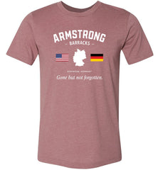 Armstrong Barracks "GBNF" - Men's/Unisex Lightweight Fitted T-Shirt-Wandering I Store