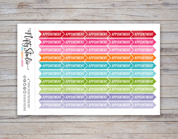 Download Appointment Planner Stickers 130 - TheNiftyStudio