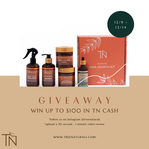 tree naturals curly hair products giveaway