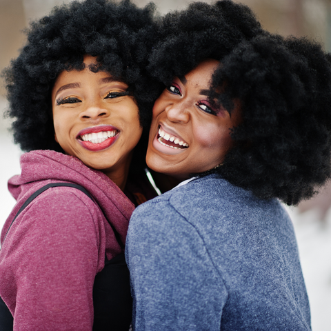 Women with natural hair Tree Naturals Curlfriends
