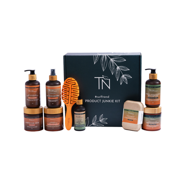 Product Junkie Kit by Tree Naturals - The Best Curly Hair Resolutions for 2024